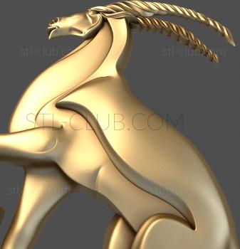 3D model Mountain goat (STL)